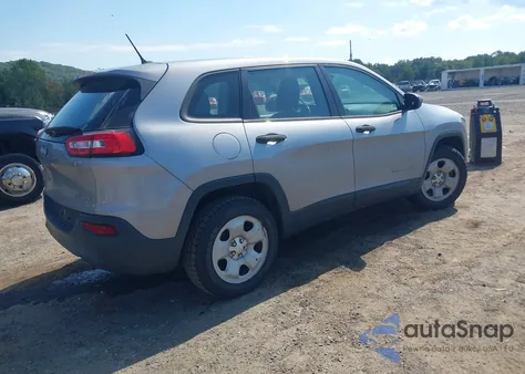 2014 Jeep Cherokee Sport из США, поврежденный, VIN 1C4PJMAB3EW121550